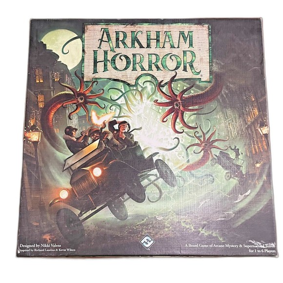 Arkham Horror 3rd Edition Board Game – Cooperative Mystery & Horror - Picture 1 of 3